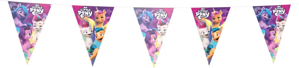 Wimpelkette My Little Pony 5m Girlande Fahnenkette Produktbild 