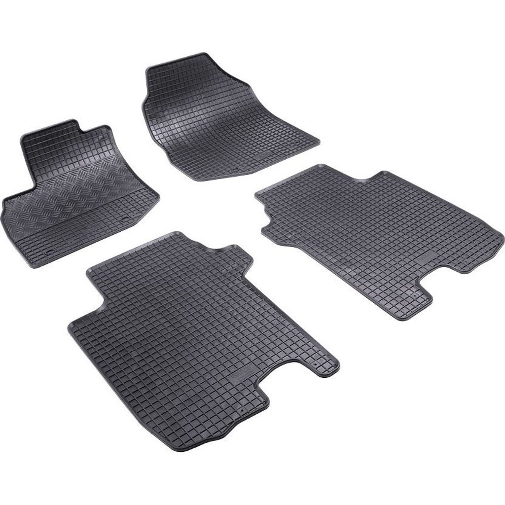 Rigum Gummi Fußmatten Set für Honda Jazz 2, Bj. 2008-2014 Produktbild 