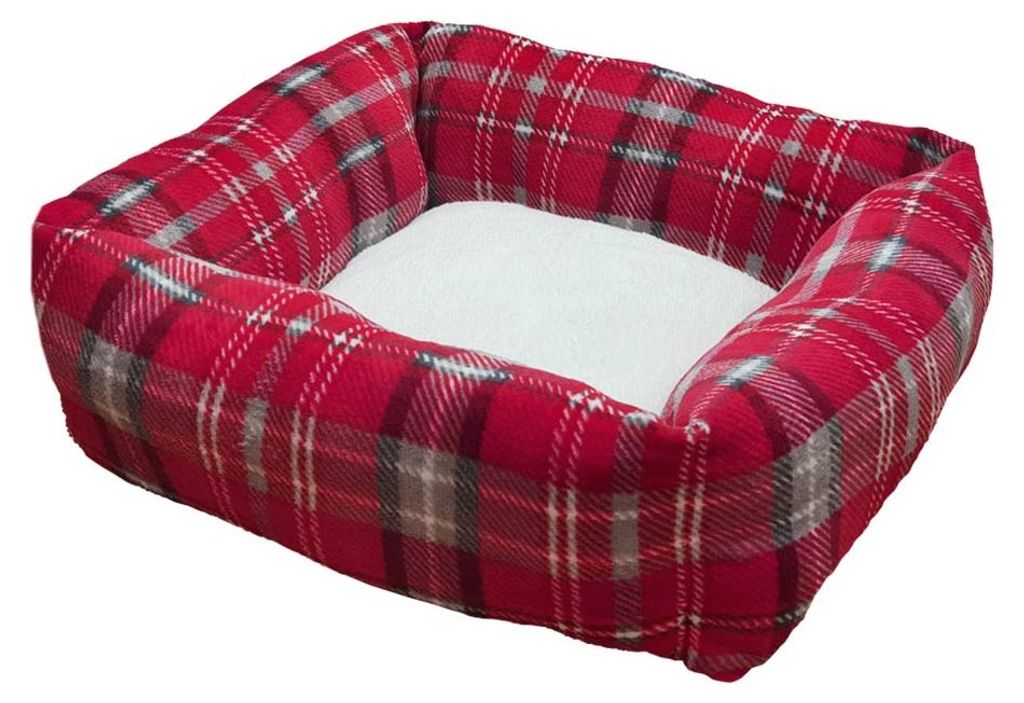 Nobby Hundebett Kareli 60 x 60 x 20 cm rot