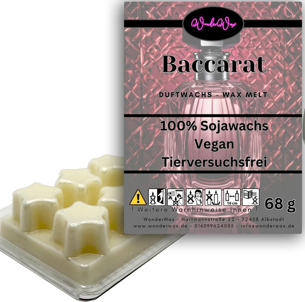 WonderWax Duftwachs Wax Melts für Duftlampe, 6 Sterne Duftmelt Wachsmelt Sojawachs Duftwachs Würfel für Raumdüfte, Wachs Duftöl Winter Indoor ...