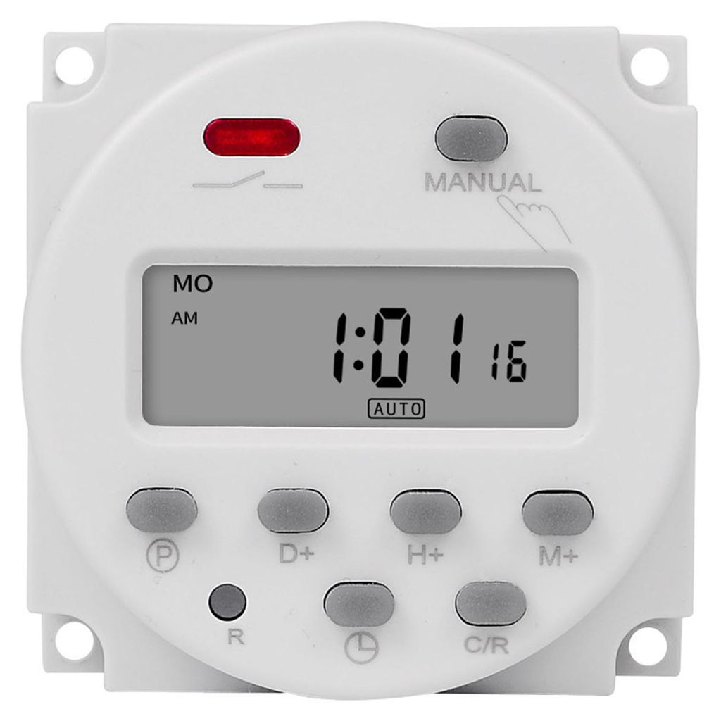 Mikrocomputer-Netzteil-Zeitschalter, intelligenter programmierbarer Zeitschalter, Straßenlaternen-Countdown-Schalter, 110 V