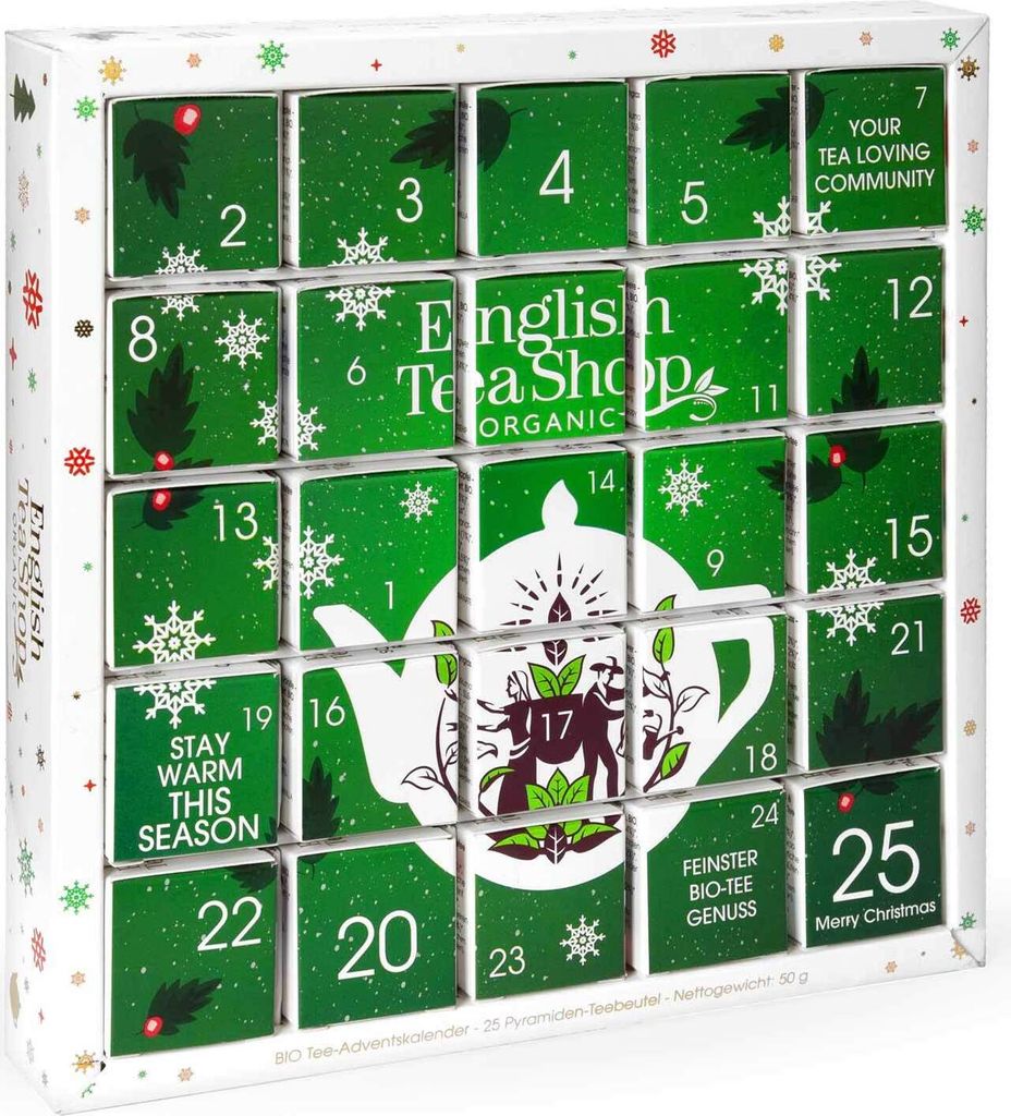 ETS - Herbaciany kalendarz adwentowy "Happy Holiday", BIO, Zdjęcie produktu 
