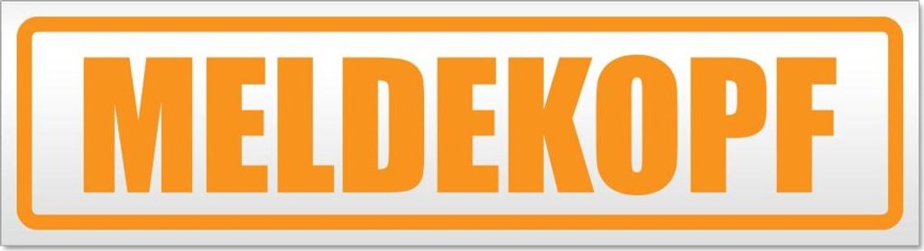 Meldekopf Magnetschild Schild magnetisch