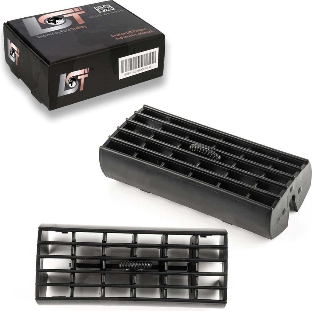 2x Lüftungsgitter Lüftungsdüse Luftdusche Mitte für Mercedes-Benz 190E 190D W201