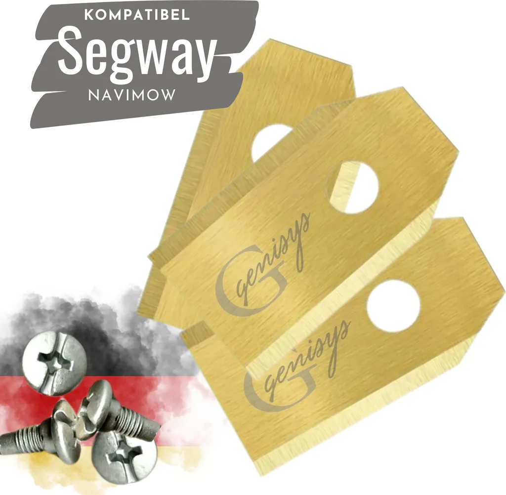 Upgrade Segway Navimow: Lame Genisys Titanio Ti3 Professional