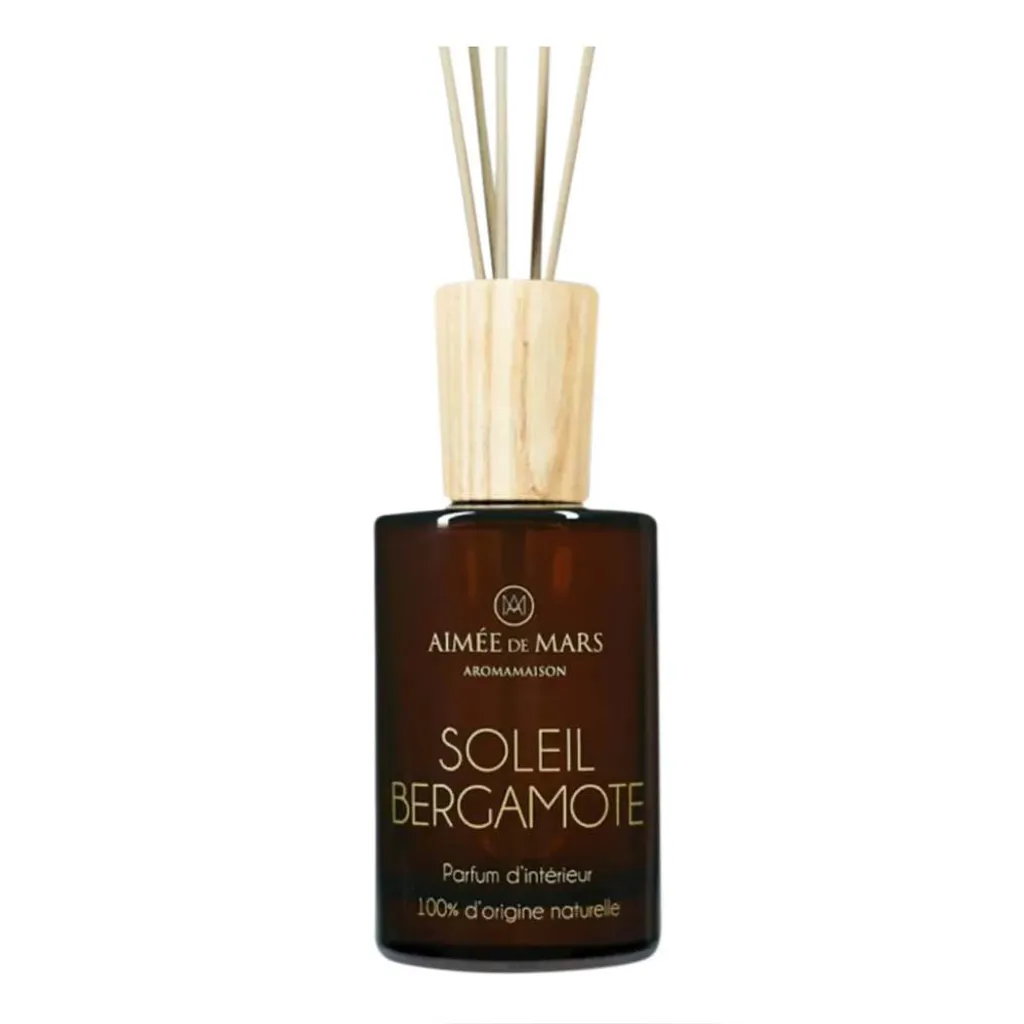 Bâtonnets de senteur Soleil Bergamote 100ml contre les mauvaises odeurs