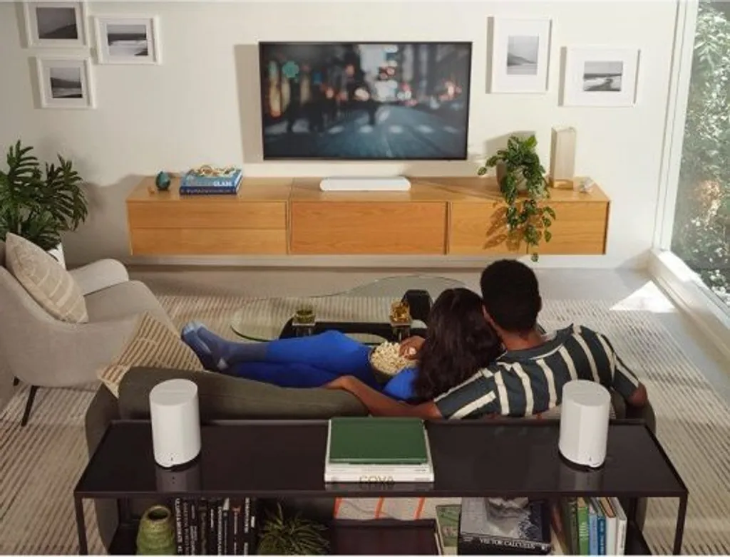Sonos Era 100 Enceinte Blanche WiFi & Bluetooth - Basses Profondes - 15