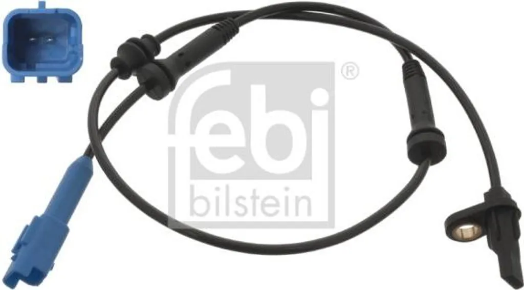 Capteur ABS de Roue Arrière ou Avant pour Citroën C2 C3 et Peugeot 1007
