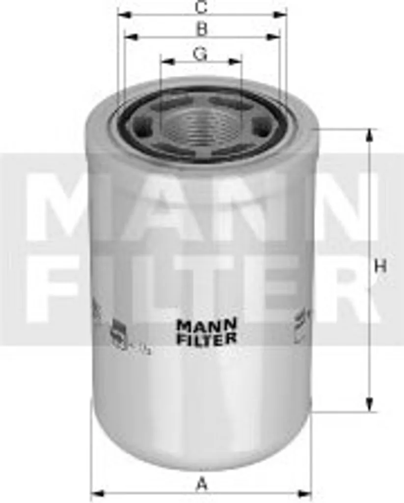 Filtre hydraulique de travail haute performance pour engins de chantier