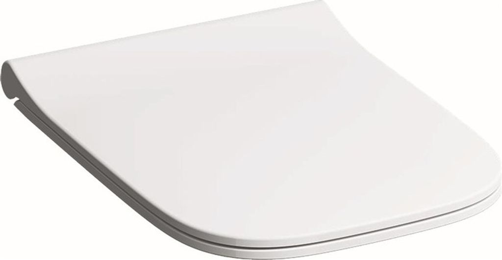 GEBERIT WC-Sitz Smyle schmales Design weiß antibakteriell Produktbild 