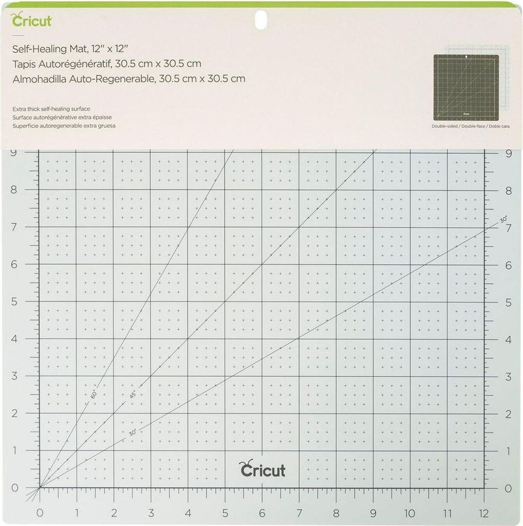 Cricut 2004716 Selbstheilungsmatte, x 12", Papier, mehrfarbig, one size, Einheitsgröße