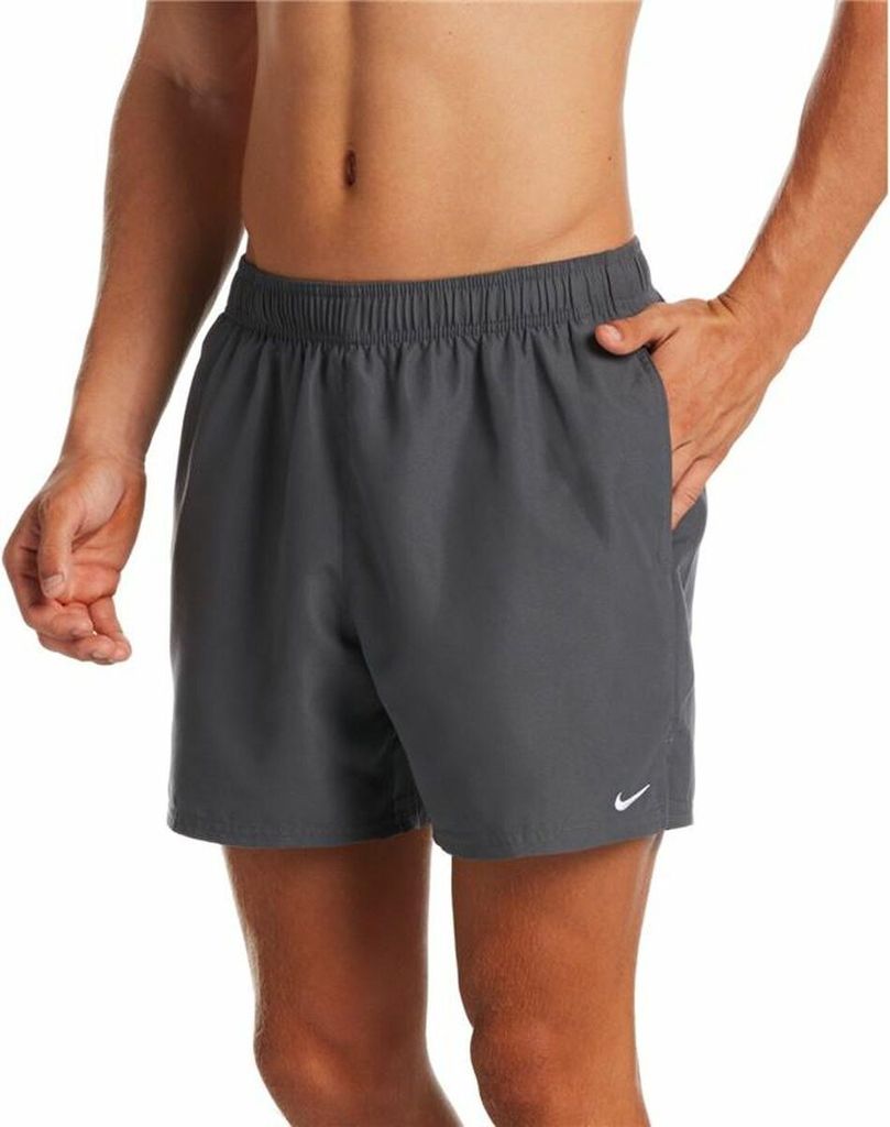Herren Badehose Nike 5" Volley Short Grau