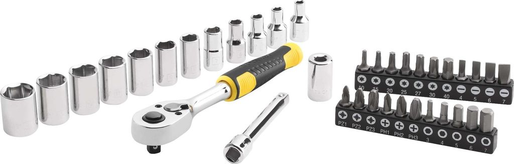 Stanley STMT82672-0 Steckschlüsselsatz 1/4 Zoll 37-teilig