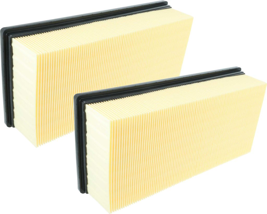 vhbw 2x Flachfaltenfilter M kompatibel mit Kärcher NT 65/2 Tact², NT 65/2 Tact² Tc, NT 75/2 Tact² Me Industriestaubsauger Staubsauger