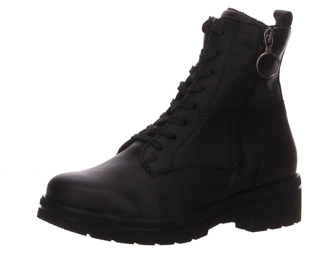Waldläufer Schnürstiefel Kaltfutter in schwarz, Gr. 7 Produktbild 