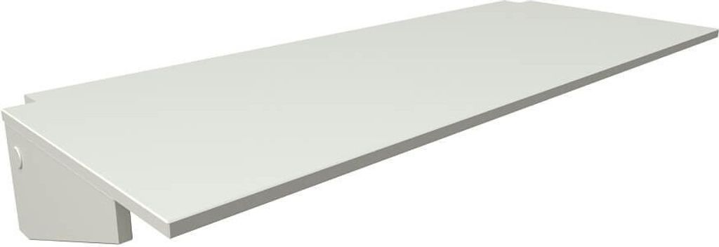 Schreibtisch regal 160cm aus Holz für Hochbett - Weiß