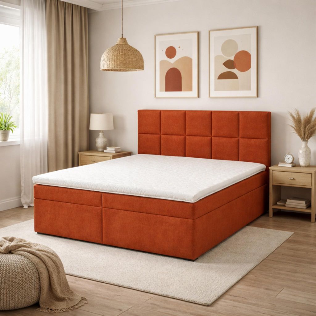 Boxspringbett Porto 140x200 Kronos 39 MIPLO
