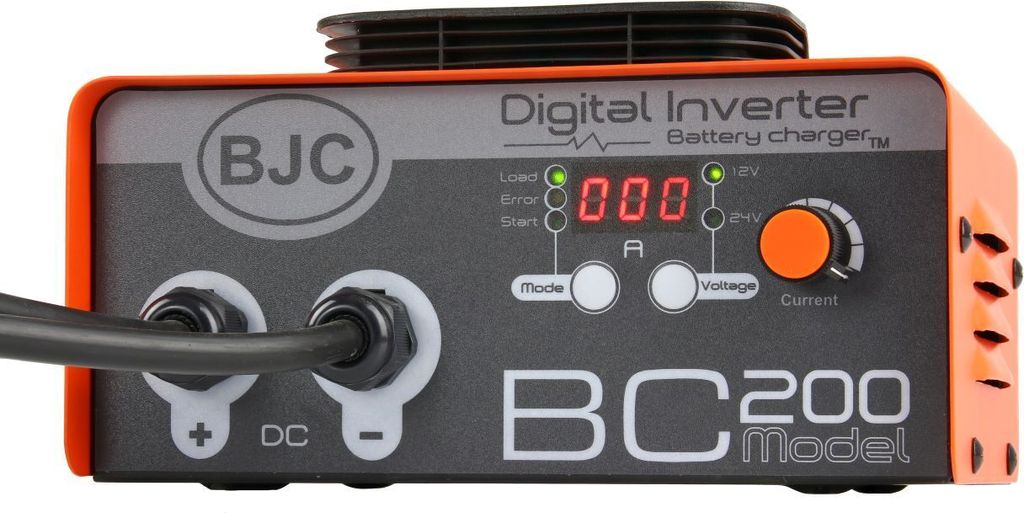 BJC Digitální invertorová nabíječka baterií 12/24V BC-200 Obrázek produktu 8