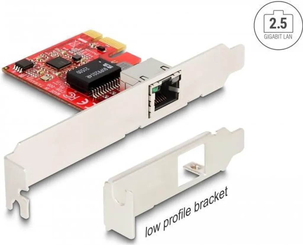 Scheda di Rete 2.5G Delock Intel i225 PCIe: Upgrade Professionale