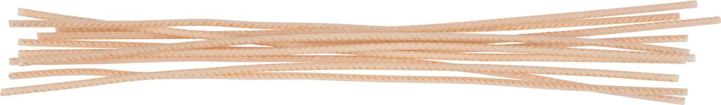 Kerzendochte, gewachst, 10 Stück 20 cm