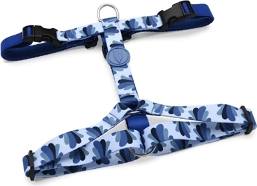 Morso Hundegeschirr H Geschirr Recycelt Splash Blau