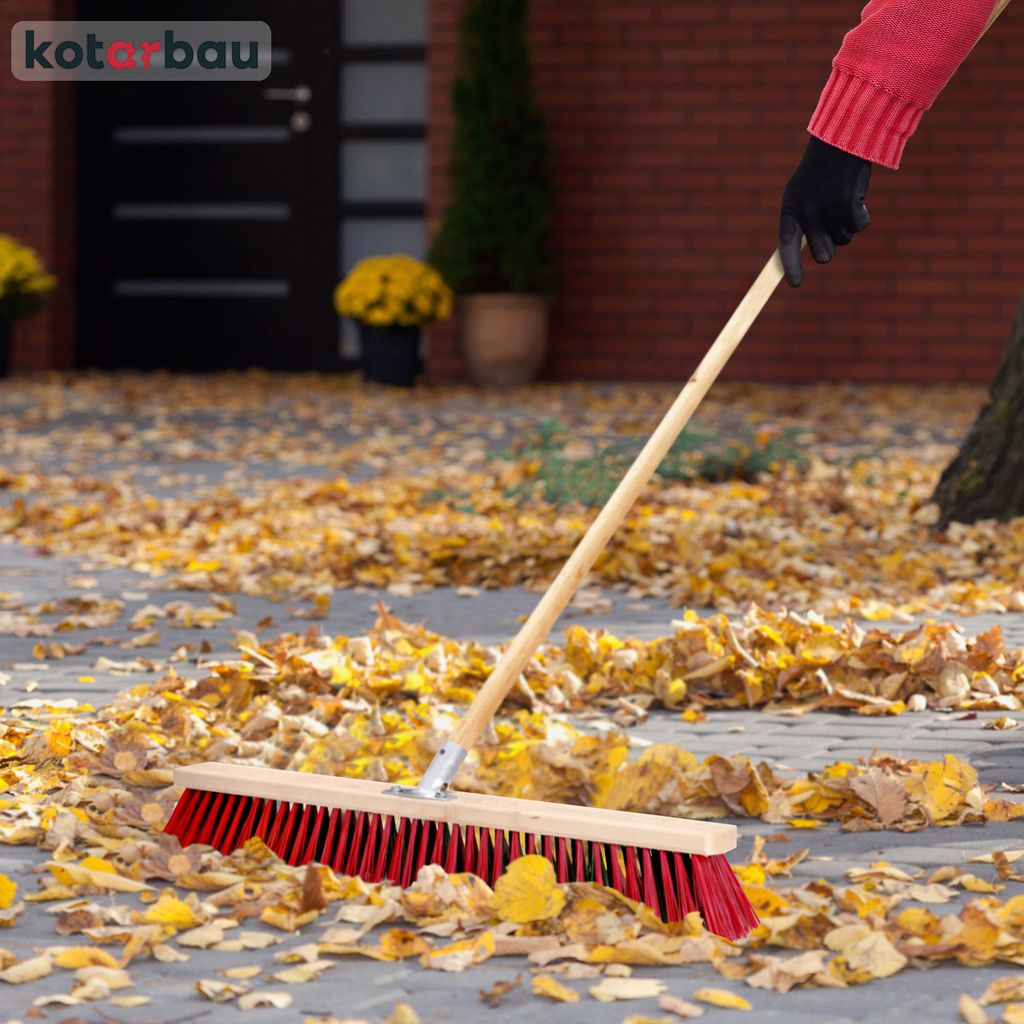 KOTARBAU® Pouliční koště 600 mm s násadou Průmyslové koště Obrázek produktu 7