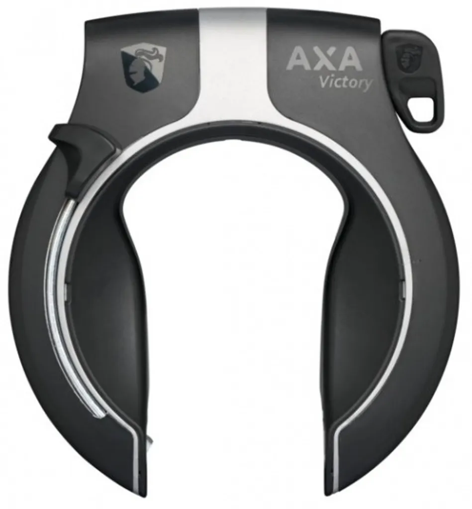 Antivol de cadre AXA Victory noir et gris certifié ART 2 pour vélo urbain