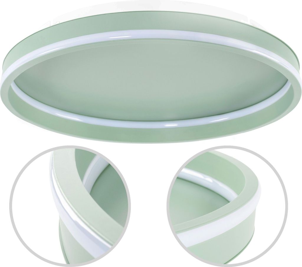 Stropní Lampa Plafon tooLight APP1463 GREEN Obrázek produktu 