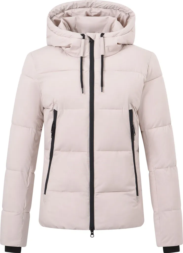 Blouson équitation hiver femme matelassé Euro-Star ESCarmey beige en L