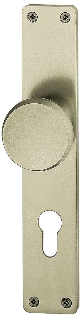 Hoppe Knopflangschild 58 / 202 PZ Vierkant 8mm Entfernung 72mm Alu F2 - 6710586