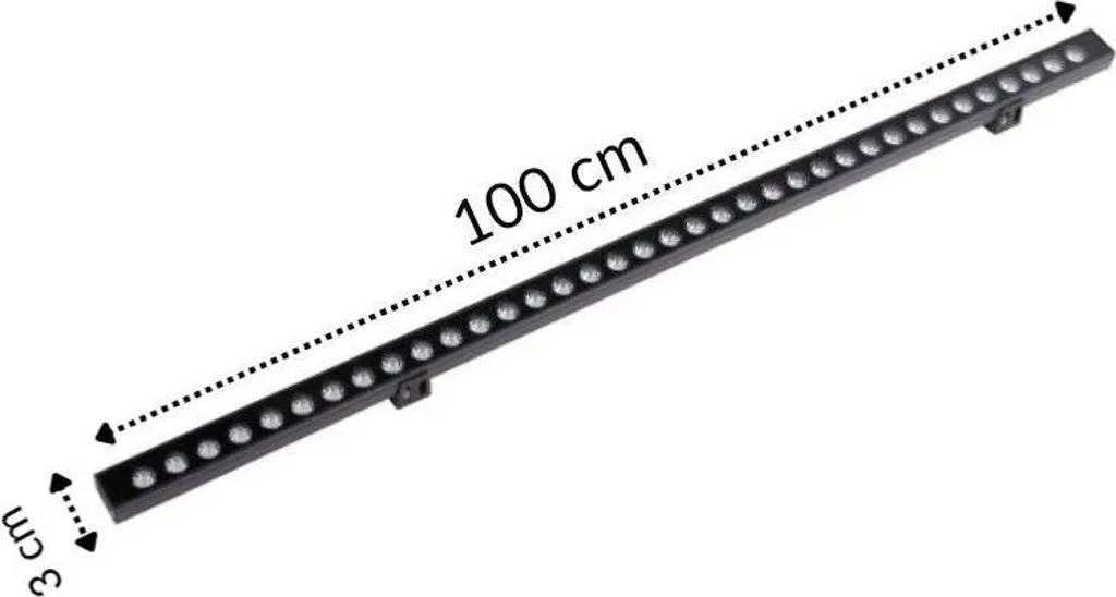 Lèche-Mur LED 100cm IP65 : Solution Éclairage Extérieur Puissant - 2