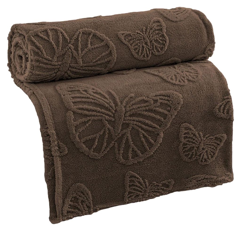 3D-Schmetterlings-Babydecke, doppelseitig, aus weichem Flanell, flauschig, ideal für Babys, Kleinkinder und Neugeborene, geeignet für Jungen und ...