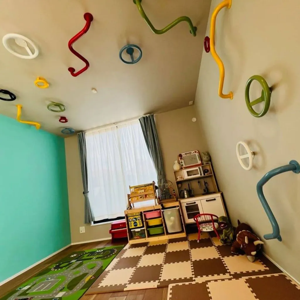 Barra Ginnastica Bambini Giallo Design - Arredo e Sport - 7