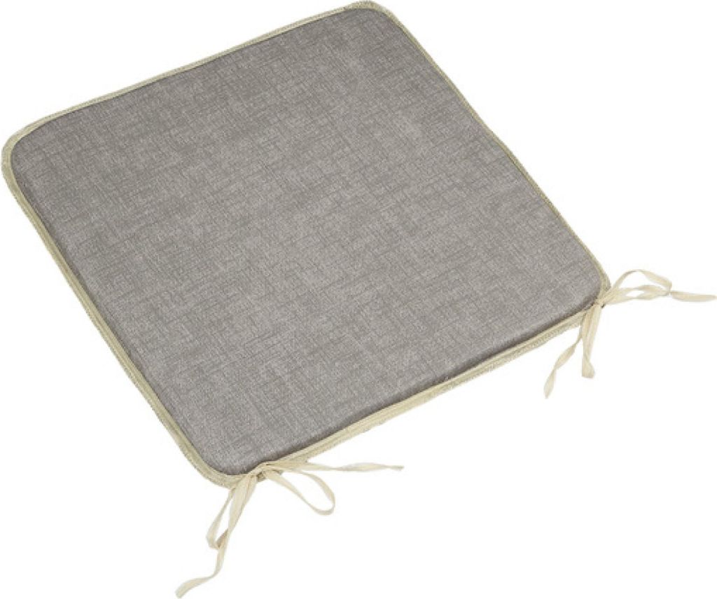 LADA einfarbiger Sitzbezug - 40x40 cm - Braun,Grau