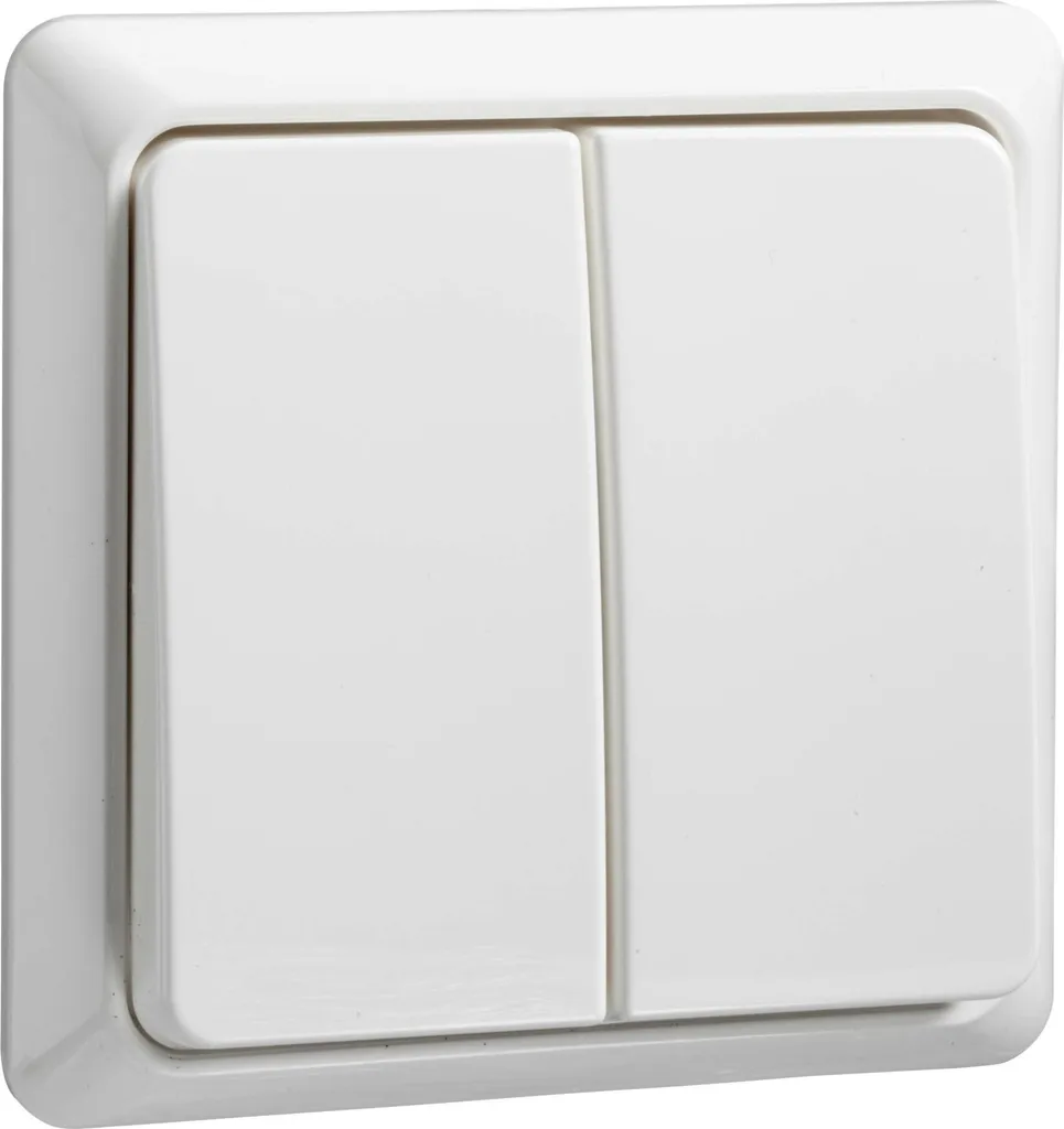 Commutateur sériel rw blanc 501504 pour remplacer vos vieux interrupteurs
