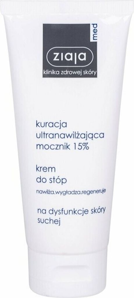 Ziaja Med, Intensieve Voetcrème met 15% Urea, 100 ml Productafbeelding 
