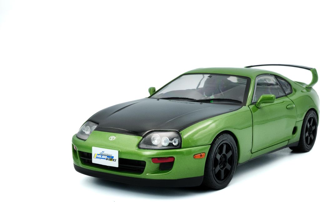 Solido 421186573 Toyota Supra MK4 A80 1993 grün 1:18 Produktbild 