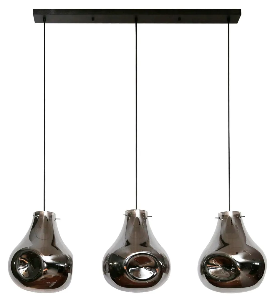 Plafonnier XXL Argent 115 cm - Illuminez enfin vos Grandes Pièces