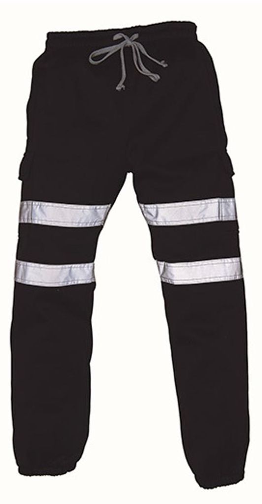 Yoko - Jogginghosen für Herren/Damen Unisex LT5127 (L Regulär) (Schwarz)