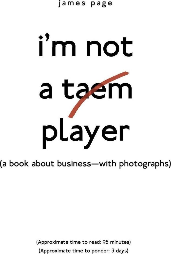 I'M Not a Taem Player
