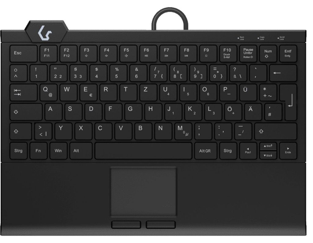 KeySonic TAS KSK-5210ELU (DE) Mini Touchpad schwarz