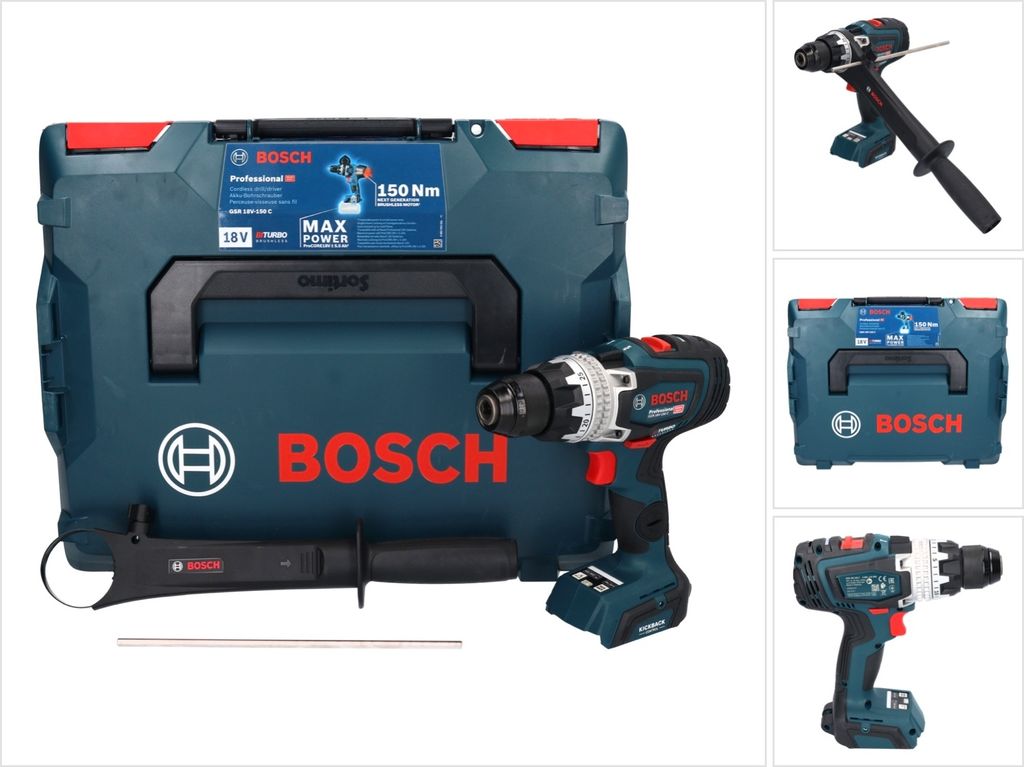 Akumulátorová vrtačka GSR 18V-150 C v provedení L-BOXX Obrázek produktu 
