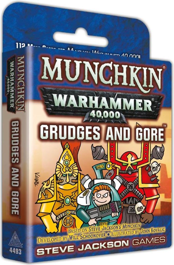 Munchkin Warhammer 40K Grudges and Gore – rozszerzenie do Zdjęcie produktu 