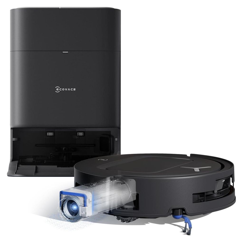 Ecovacs Deebot T80 Omni, bezvreckový, čierny, okrúhly, 3 l, Obrázok produktu 