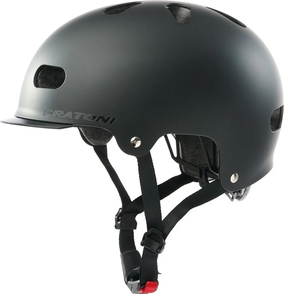 Casque Vélo Cratoni C-Mate City avec Visière et Réglage Précis 57-61cm