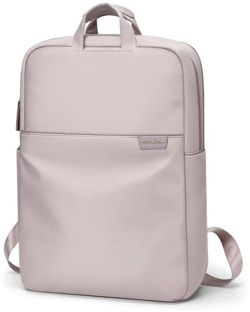 Sacoche ordinateur 17 pouces rose pour femme - Sac à dos voyage robuste