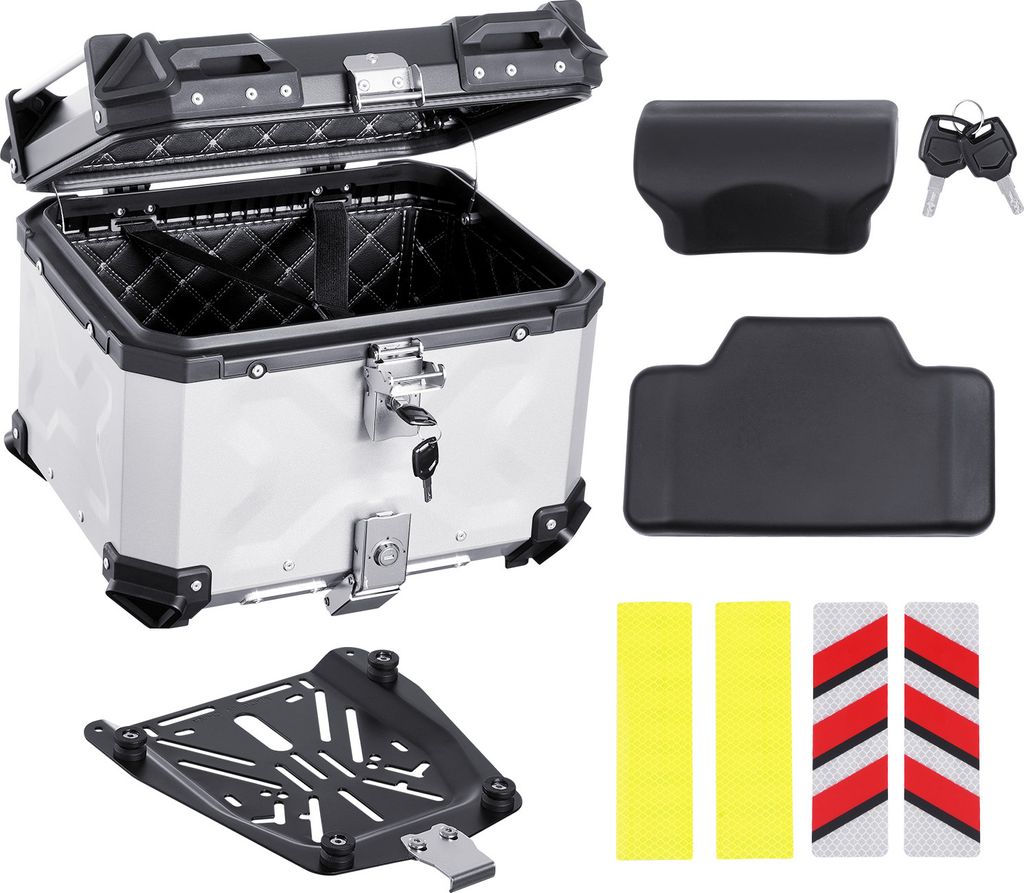 SucceBuy Topcase moto,45l,coffre arrière universel en Image du produit 