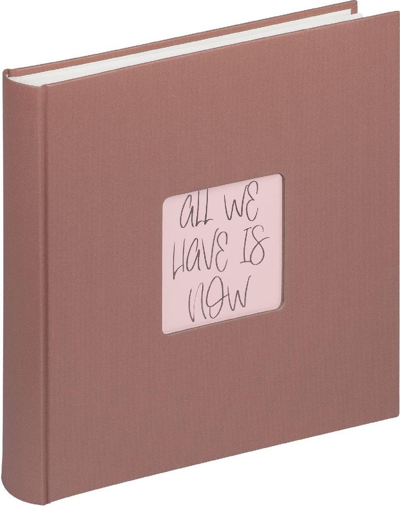 Walther Fotoalbum Fun Mocha Mousse 30x30 cm mit Bildausschnitt