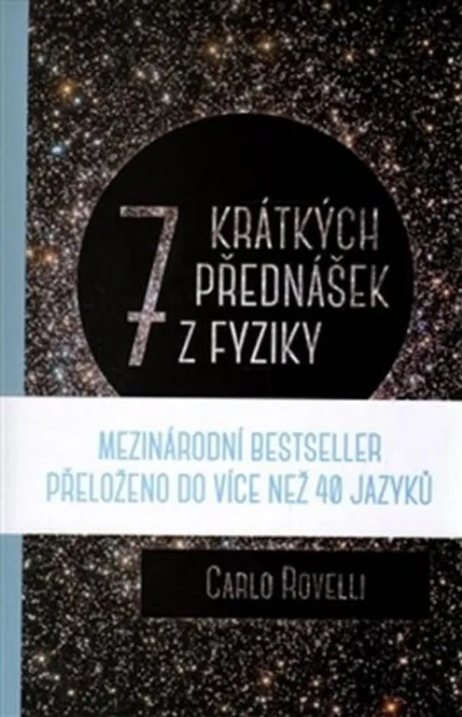 Sept brèves leçons de physique par Carlo Rovelli livre de vulgarisation