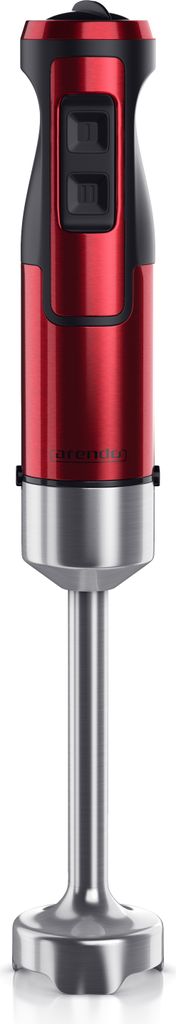 Arendo Edelstahl Stabmixer in rot Handmixer - Pürierstab - Produktbild 